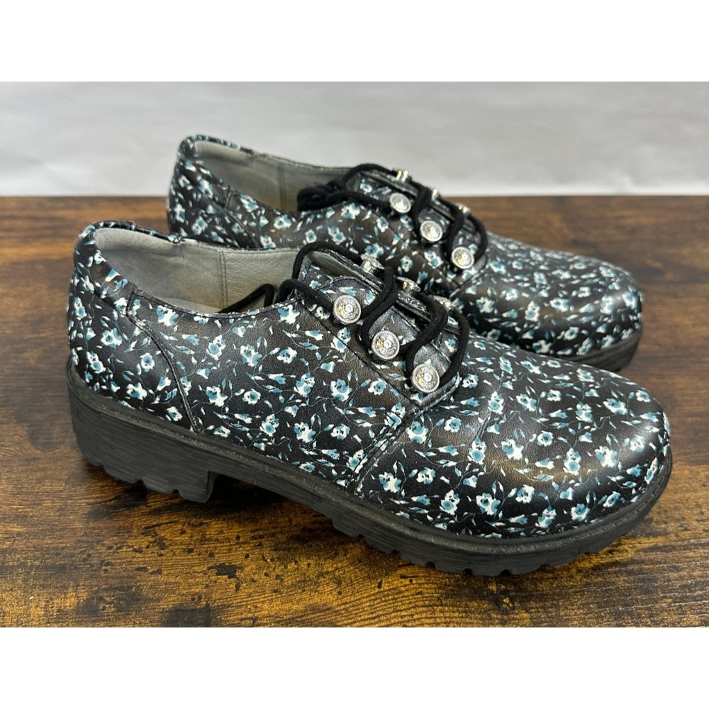 Alegria Reece Doll Parts Shoe Leather Lace Up Size 38 US Size 8 - 8.5 Rockabilly - Picture 15 of 15
